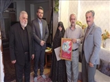 دیدار قائم مقام کمیته امداد استان تهران با خانواده شهید « اکبرعلی میرزالو »