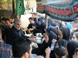 حضور شهردار اوشان فشم میگون در مراسم جاماندگان اربعین حسینی تهران