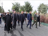 آئین پیاده روی جاماندگان اربعین حسینی شهر کهریزک برگزار شد