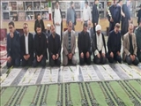 آیین غبارروبی و عطرافشانی مزار مطهر شهدای ورامین برگزار شد