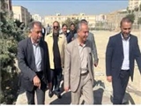 بازدید شهردار و مسئولین شهر رودهن  از روند اجراي پروژه هاي عمراني سطح شهر