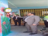 زنگ مهر توسط شهردار فرون آباد و مسئولین شهری نواخته شد