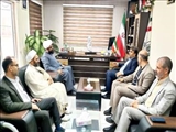 دیدار فرماندار ملارد با رئیس و کارکنان اداره اوقاف و امور خیریه شهرستان ملارد