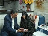 دیدار شهردار باقرشهر با خانواده 4 تن از شهدای دفاع مقدس