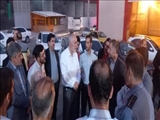 بازدید سرزده استاندار تهران از ایستگاه مرکزی آتش‌نشانی شهر دماوند