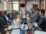 جلسه هماهنگی جشن برداشت پسته همزمان با روز ملی روستا در بخش صفادشت