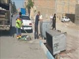 مخازن جدید زباله در معابر شهر فرون آباد نصب شد