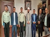 دیدار مدیریت شهری صفادشت با فرمانده انتظامی شهرستان ملارد
