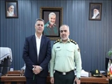 دیدار شهردار باقرشهر با فرمانده انتظامی شهرستان ری