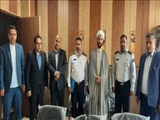 دیدار مدیریت شهری صفادشت با رؤسای پلیس راه و راهور صفادشت