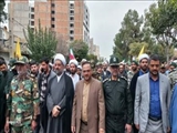 حضور گسترده مردم شهرستان رباط‌کریم در بزرگداشت روز ملی مبارزه با استکبار جهانی
