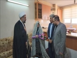 دیدار فرماندار رباط کریم  با خانواده های شهیدان " برات بذر افشان و عباس عسگری"