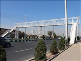 پل هوایی مقابل دانشگاه آزاد اسلامی قرچک نصب شد