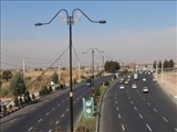 بهسازی چراغ‌های بلوار امام خمینی (ره) قرچک/نصب 70 چراغ دکوراتیو در فاز اول
