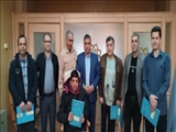 شهردار صفادشت باکارکنان کم توان جسمی شهرداری دیدار کرد