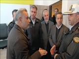 بازدید سرزده سرپرست فرمانداری بهارستان از نحوه خدمات دهی پلیس راهور شهرستان