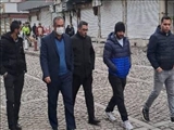 بازدید شهردار قرچک از عملیات پیاده‌ راه‌سازی خیابان محمدآباد