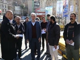 تقدیر از رانندگان تاکسی اوشان فشم میگون توسط شهرداری و شورای شهر