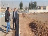 عملیات احداث درمانگاه در شهر فرون آباد آغاز شد
