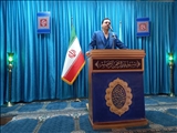 حضور سرپرست فرمانداری شهرستان شمیرانات در نماز جمعه