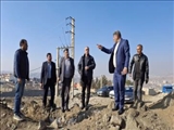 بازدید مدیریت شهری بومهن از روند اجرای کمربندی شمالی شهر