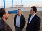 ضرورت تکمیل پروژه سوله ورزشی و ساماندهی دوربرگردان روستای «خلج آباد»