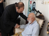 دیدار و تجلیل از خانواده شهید علی اوسط در روستای مسگرآباد