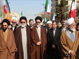 حضور پرشور مردم قبله تهران در جشن چهل و ششمین سالگرد پیروزی شکوهمند انقلاب اسلامی