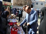 بازدید سرپرست فرمانداری ورامین از نمایشگاه کارآفرینی دانش‌آموزی