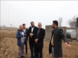 بازدید معاون استاندار تهران از دو هنرستان ۱۵ کلاسه در حال ساخت شهرستان قدس