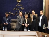 مراسم تودیع و معارفه بخشدار مرکزی شهرستان ورامین