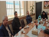 نشست دهیار و اعضای شورای اسلامی دانش با سرپرست بخشداری مرکزی شهرستان قدس