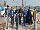 سرپرست فرمانداری پاکدشت از عملیات اجرای پل بلوار شهید سلیمانی شهر فرون آباد بازدید کرد