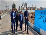 سرپرست فرمانداری پاکدشت از عملیات احداث درمانگاه شهر فرون آباد بازدید کرد