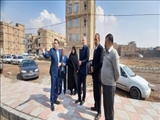سرپرست فرمانداری پاکدشت از بوستان حضرتیه در شهر فرون آباد بازدید کرد