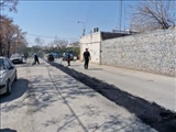 عملیات لکه گیری آسفالت کارخانه قند در طرح استقبال از بهار