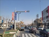 نصب ۱۰ دستگاه سامانه دوربین جدید پایش تصویری و ترافیکی در معابر ورودی و خروجی شهر ورامین