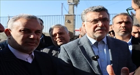 بازدید وزیر بهداشت، درمان و آموزش پزشکی از کلینیک و بیمارستان حضرت ابوالفضل(ع) شهرستان بهارستان
