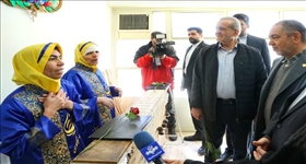 بازدید رییس جمهور از مرکز خیریه و نیکوکاری ریحانه‌ اسلامشهر