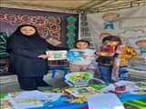 راه‌اندازی غرفه بازیافت کودک دوستدار طبیعت در ستاد اسکان نوروزی پاکدشت
