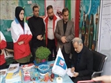 حضور سرپرست فرمانداری بهارستان در ایستگاه ستاد اجرایی خدمات سفر شهرستان