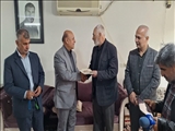 دیدار سرپرست فرمانداری اسلامشهر با خانواده شهیدان شفیعی و حبیب پور