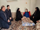 دیدار نوروزی رئیس و اعضای شورای اسلامی شهرقدس با خانواده معظم شهدا