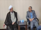 دیدار نوروزی فرماندار رباط‌کریم با امام جمعه شهرستان
