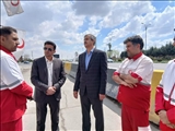 بازدید معاونین فرماندار از ایستگاه‌های ستاد خدمات سفر شهرستان قدس