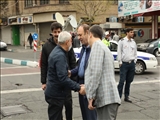 بازدید میدانی فرماندار تهران از روند برگزاری راهپیمایی روز قدس