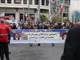 راهپیمایی باشكوه روز قدس در شهرقدس برگزار شد