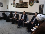 دیدار نوروزی شهردار، رئیس و اعضای شورای اسلامی شهرقدس با مسئولان ارشد شهرستان