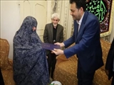 فرماندار شهرستان شمیرانات با خانواده معزز شهید سیدجواد میرشریف در روستای افجه دیدار کرد