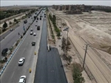 دوربرگردان پروانه‌ای/ نقطه اوج دهمین روز از نهضت آسفالت‌ریزی نسیم‌شهر